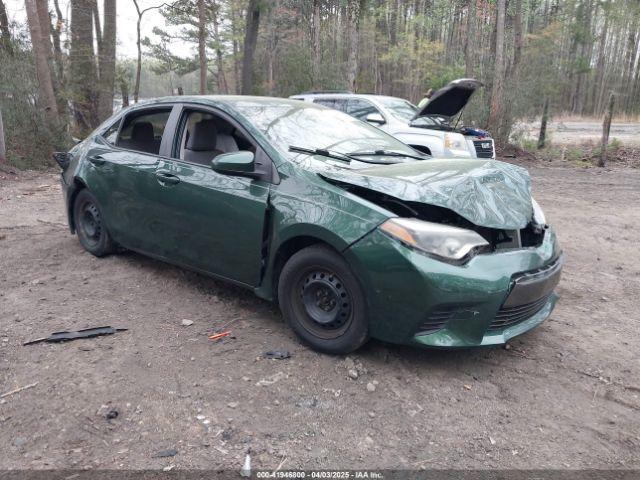  Salvage Toyota Corolla