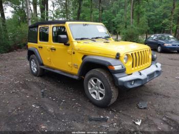  Salvage Jeep Wrangler