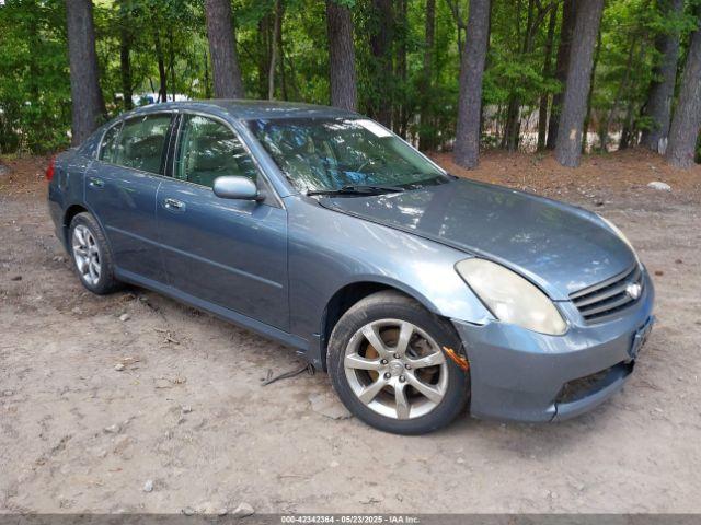  Salvage INFINITI G35x