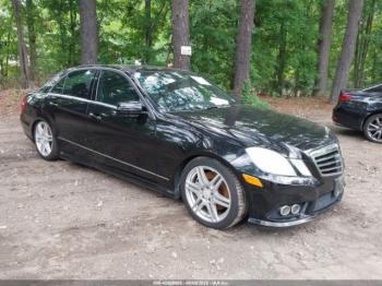  Salvage Mercedes-Benz E-Class
