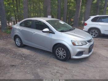 Salvage Chevrolet Sonic