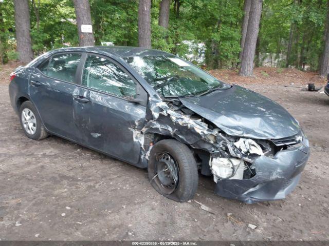  Salvage Toyota Corolla