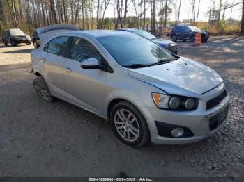  Salvage Chevrolet Sonic