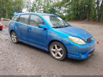  Salvage Toyota Matrix