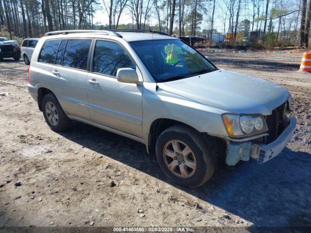  Salvage Toyota Highlander