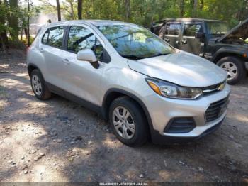  Salvage Chevrolet Trax