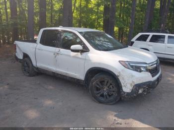  Salvage Honda Ridgeline
