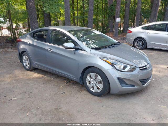  Salvage Hyundai ELANTRA