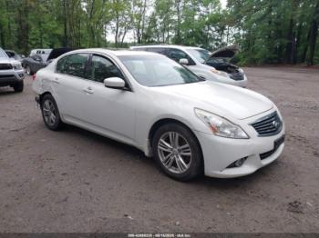  Salvage INFINITI G37x