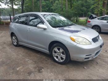  Salvage Toyota Matrix