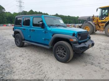  Salvage Jeep Wrangler