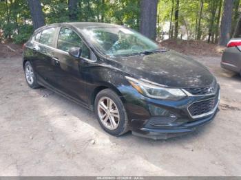  Salvage Chevrolet Cruze