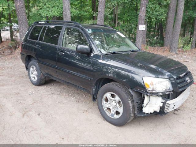  Salvage Toyota Highlander