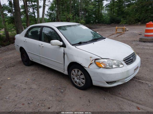  Salvage Toyota Corolla