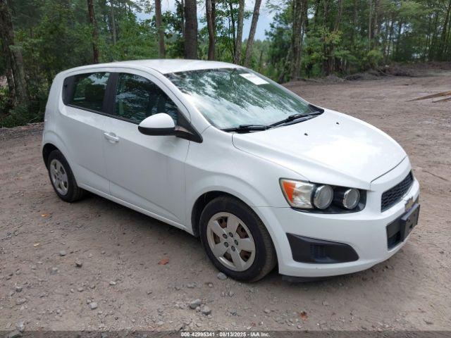  Salvage Chevrolet Sonic