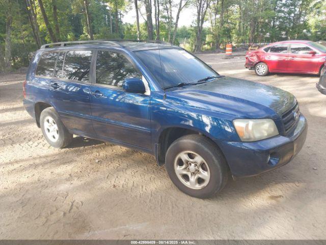  Salvage Toyota Highlander
