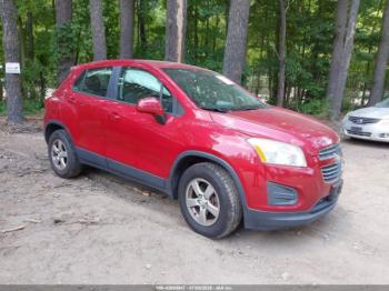  Salvage Chevrolet Trax