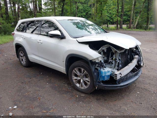  Salvage Toyota Highlander