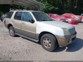  Salvage Mercury Mountaineer