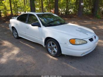  Salvage Pontiac Grand Am