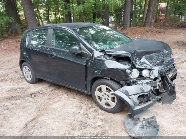  Salvage Chevrolet Sonic