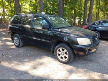 Salvage Toyota Highlander