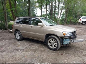  Salvage Toyota Highlander