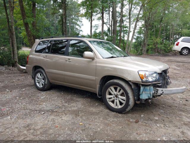  Salvage Toyota Highlander