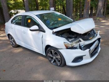  Salvage Chevrolet Sonic