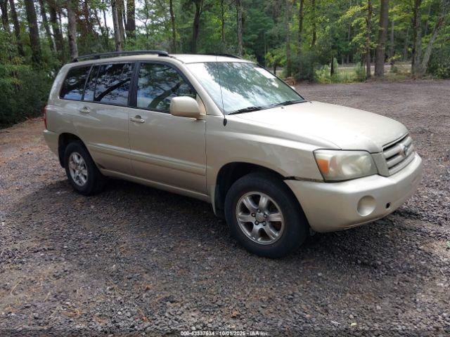  Salvage Toyota Highlander