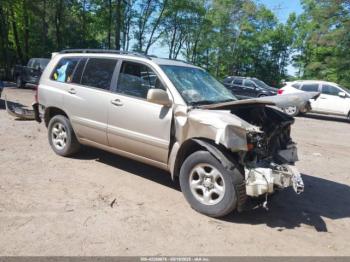  Salvage Toyota Highlander
