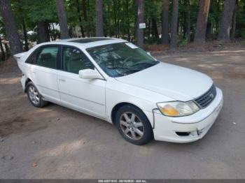  Salvage Toyota Avalon