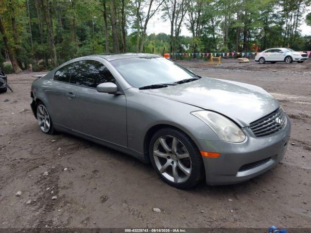  Salvage INFINITI G35