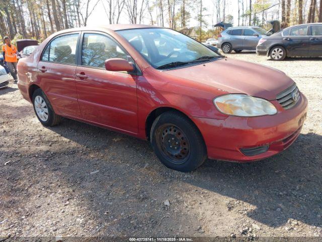  Salvage Toyota Corolla