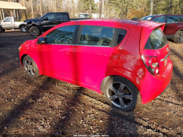 Chevrolet Sonic Rs Manual Image 8