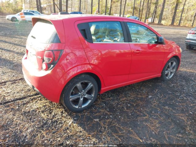 Chevrolet Sonic Rs Manual Image 9