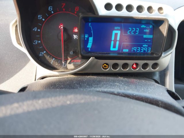 Chevrolet Sonic Rs Manual Image 10