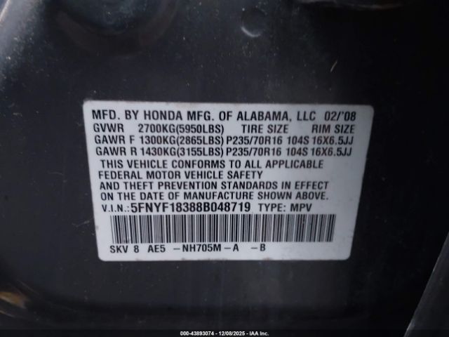 Honda Pilot Se Image 2