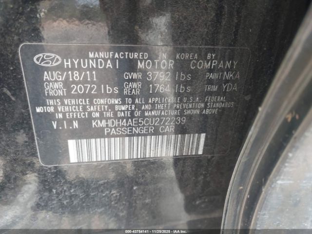 Hyundai ELANTRA Gls (ulsan Plant) Image 6