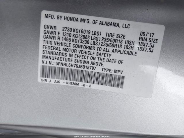 Honda Odyssey Ex-l Image 7