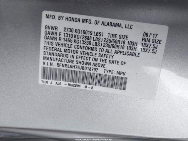 Honda Odyssey Ex-l Image 7