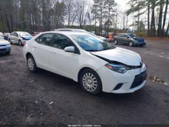  Salvage Toyota Corolla