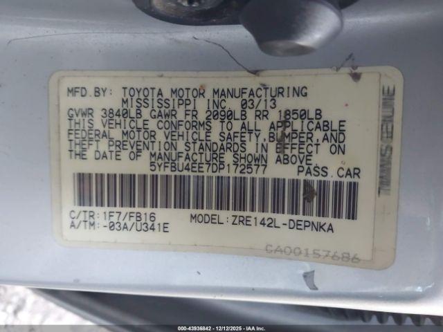 Toyota Corolla Le Image 15