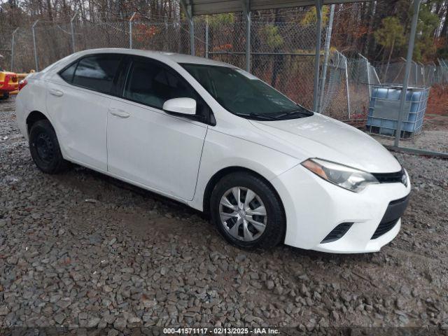  Salvage Toyota Corolla