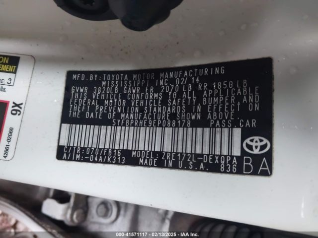 Toyota Corolla Le Eco Image 14