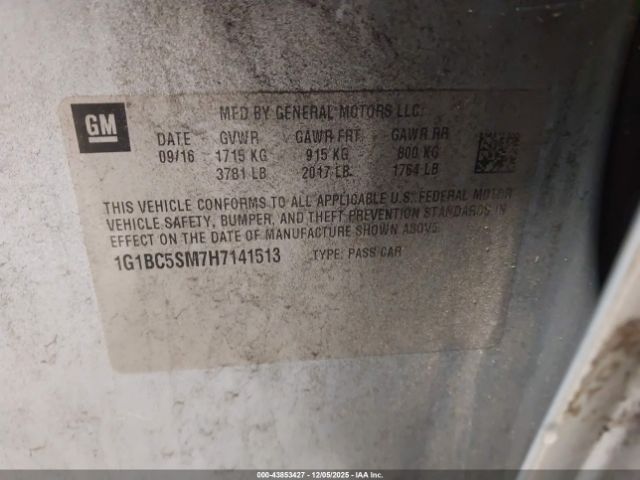 Chevrolet Cruze Ls Auto Image 17