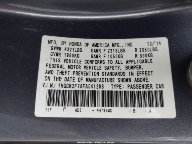 Honda Accord Ex Image 14