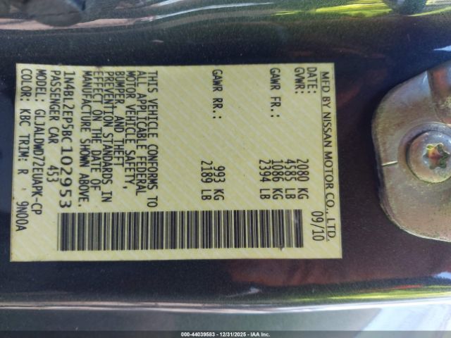 Nissan Altima 3.5 Sr Image 7