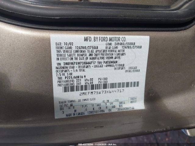 Mercury Grand Marquis Ls Image 6