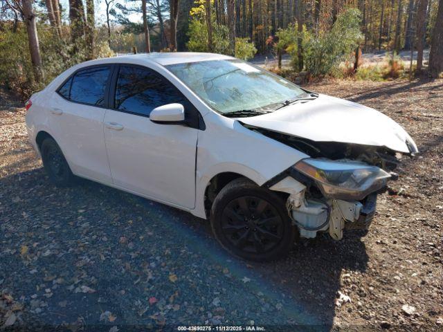  Salvage Toyota Corolla